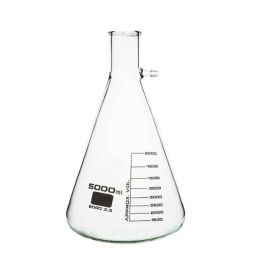 ABGIL 5000ml Borosilicate Glass Filtration Flask with Bolt Neck &a; Tubulation, ABG1552-picture-3
