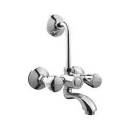 Hindware Contessa Plus Chrome Brass Wall Mixer with Provision for Over Head Shower, F330020-picture-17