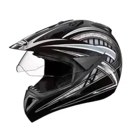 Studds N4 Expanded Polystyrene Black Off Road-Full Face Helmet, Size: Extra Large-picture-34