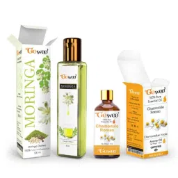 GoWoo 2 Pcs 10ml Natural Chamomile Roman Aroma Oil &a; 100ml Moringa Seed Carrier Oil Set, GWOC338-P12+P177-picture-46