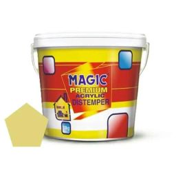 Magic Paints 1101 20kg Pale Cream Matte Finish Acrylic Distemper Paint-image-56