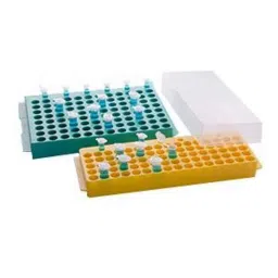 Abdos 6Pcs 80 Slots Assorted Reversible Rack for 0.5ml, 1.5ml &a; 2ml Tubes with Cover, P20207A-image-52
