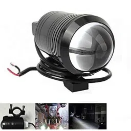 AOW U1 LED Motorycle Fog Light Bike Projector Auxillary Spot Beam Light (Black, 1 Pc) for Bajaj Avenger 150-30