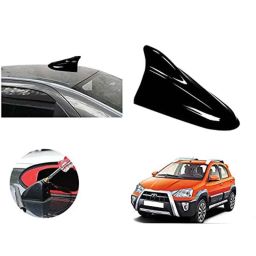 Auto Pearl ABS Black Universal Replacement Shark Fin Car Roof Antenna For Toyota Etios Cross-image-84