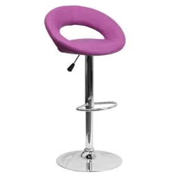 Furniturstation Leatherette Purple Adjustable Height Wade Logan Peralta Swivel Bar Stool, SBF_BR02PR-picture-2