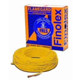 Finolex Flame Retardant Low Smoke Halogen Cable Yellow 90 m 1.50 Sq.mm-picture-49