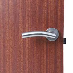 Handle Waala MG-1105 Stainless Steel Silver Heavy Duty Mortise Lock Set with Bolt Latch-image-99