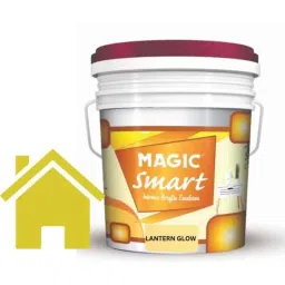 Magic Paints Smart 10 Liter Lantern Glow Matte Finish Interior Acrylic Emulsion Paint-image-21