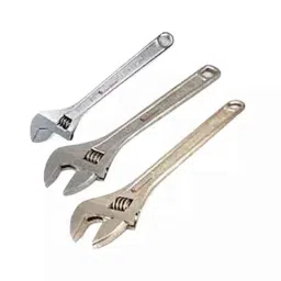 Malfah Enterprises 3 Pcs 15, 18 &a; 24 inch Single Sided Open End Adjustable Wrench Set-picture-29