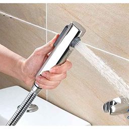 Logger ABS Chrome Finish Hand Spray with Hose &a; Holder image 5