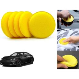 Auto Pearl Polyurethane Beige Washing &a; Waxing Polish Foam Sponge for BRZ (Pack of 5)-picture-26