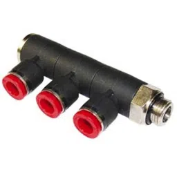 Norgren 6mm Pneufit C Triple Swivel Elbow Banjo Adaptor BSPP, C0C510628-picture-18