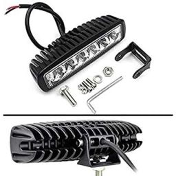 AOW 6 Led Bar Auxillary Bike Fog Lamp Spot Lamp 18W (Pack of 1) for Suzuki Access 125-11