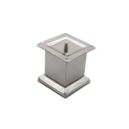 RAB 2 inch Stainless Steel Silver Matt Finish Square Sofa Leg, SQR 50 (Pack of 2)-image-35