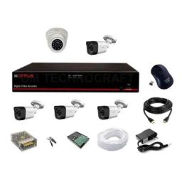 CP Plus 2.4MP 5 Pcs Bullet &a; Dome White &a; Black Camera with 8 Channel DVR &a; HDD Kit, CP_013-picture-27