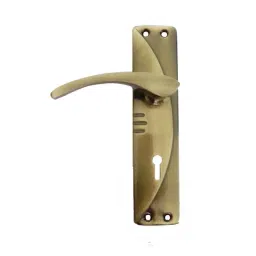Atom 178mm 6 Lever Antique Finish Mortise Lock Handle Set with 3 Keys, 1003K.Y.ANT.L-2-picture-7