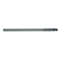 Totem F184 5mm 4 Flute TiAlN Coated Long Reach Length Ball Nose Solid Carbide End Mill, FBK0500497, Overall Length: 76 mm-image-35