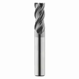 Dolphin 15mm 2/4 Flute 45 HRC Flat Solid Carbide End Mill, Overall Length: 100 mm-41