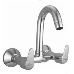 Mayur Ocich Trendy Brass Wall Mount Rotating Spout Sink Mixer-17