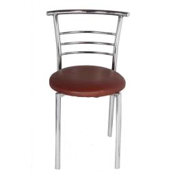 High Living MC Leatherette Low Back Brown Office Chair-image-64