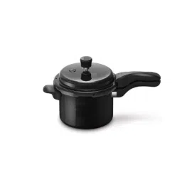 Atalso Eagle 5 Litre Aluminium Black Hard Anodized Outer Lid Pressure Cooker-picture-14