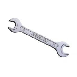 Taparia 46x50mm Ribbed Chrome Plated Double Open End Spanner, DER-34