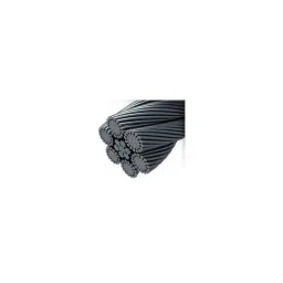 Mahadev 25mm IWRC Ungalvanised Steel Wire Rope, Size 6x37, Length: 1000 m-picture-46