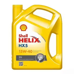 Shell Helix Hx5 3-5 L Bottle 15W-40 Engine Oil for Car, SHE-9FN0F7-6