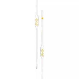Supertek 20ml Borosilicate Glass 3.3 Class-B Transparent Volumetric Pipette with One Mark, 70.301.0020 (Pack of 10)-picture-8