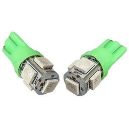 AOW 5 SMD (Green) LED Parking Bulb Pilot Light/License Plate car Lights for Chevrolet Aveo (PAIR/DC-12V)-67