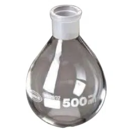 Glassco 100ml White Printing 3.3 Boro Glass Evaporating Flask, 069.502.02 (Pack of 2)-36