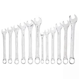 Westward 12Pcs Steel Full Polish Offset Combination Wrench Set, 33M572-picture-2