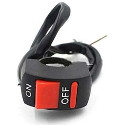 Meenu Arts Universal Handlebar Mounting Switch (DC 12V) for Motor Bike Fog Lamp Head Light Electrical System-44