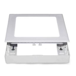 Rayvolt 22W Polycarbonate White Square Slim Surface LED Panel Light-28