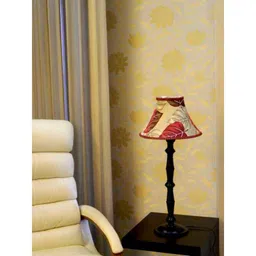 Tucasa Table Lamp with Polysilk Shade, LG-225, Weight: 800 g-13