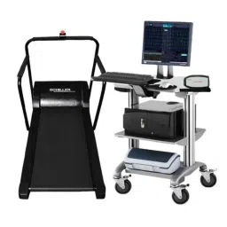 Schiller Cardiovit CS-10 Web-Enabled Stress Test System with COLT Treadmill-44