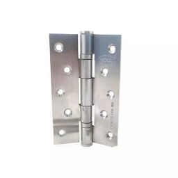 Ebco 125x75x2.5mm Stainless Steel 304 Brushed Steel Finish Ball Bearing Hinge, DH2B-53025-25