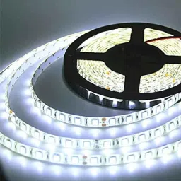 RSCT 50W 4m ABS White Fall LED Strip Ceiling Light for Decorations with Adapter, ‎2835-12-38