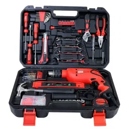 Durelo HTK-144 144 Pcs Corded Electric Drill with Tool Kit-42