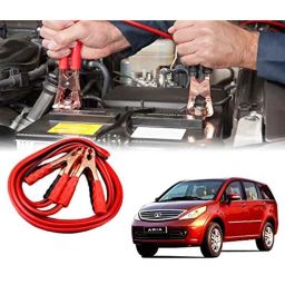 Auto Pearl 500Amp 6ft Red Car Auto Battery Booster Jumper Cables with Alligator Wire Clamp for Aria, Size: Free-19