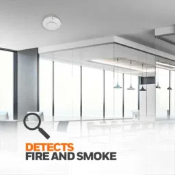 Impact by Honeywell Battery Operated High Performance Standalone Smoke Detector with Instant Audio Alert, JTYJ-GD-2330-B (Pack of 5) image 3