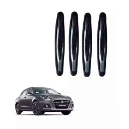 Spreadx Plastic Car Compact Black Colour Elegant Door Guard Protection Universal Type for Maruti Suzuki Swift Dzire 2017 To 2022 Set Of 4 Pcs, SPR-YJ654P-picture-28