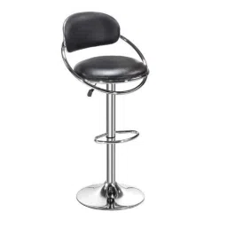 Da Urban Bow Black Fabric &a; Foam Bar Stool with Low Back-picture-27