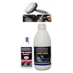 Indopower Ff1026 Leather Shiner, Scratch Remover, All Tyre Cleaning Brush Kit, AHh1030-image-83