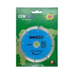 Gem Mini 4 inch 110mm Mild Steel Ceramic Blade with Zero Chipping for Grinder Machine &a; Marble Cutter Machine-picture-32