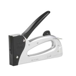 Kaymo M-10+ST2308-PK5 6-10mm Metal Body Hand Tacker with 5x1000 Pcs 23/8-H 8mm Heavy Duty Staples-37