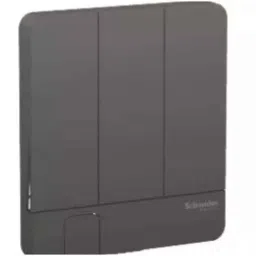 Schneider Electric AvatarOn E8333KH_DG Cover Plate for Switch 3 Rocker Key Holder Dark Grey-picture-30
