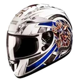 Studds N1 Expanded Polystyrene ISI White Full Face Helmet, Size: Medium-picture-33