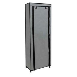 Glowsilk 9 Shelves Metal &a; Non-Woven Grey Modular Shoe Rack-23