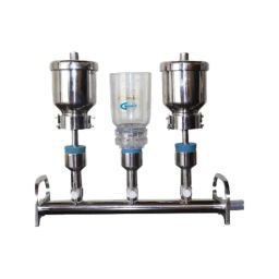 Glassco 300ml 230V Stainless Steel Vacuum Filtration Manifold, 252.202.01-28